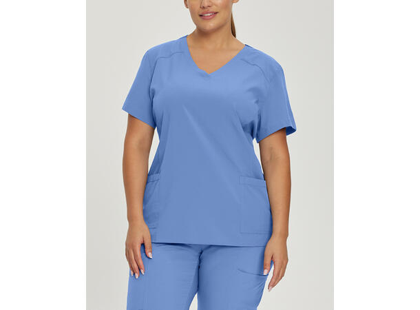 FIT tunika med v-hals Ceil Blue 3XL 