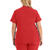 Forward tunika med buet v-hals Red XS 