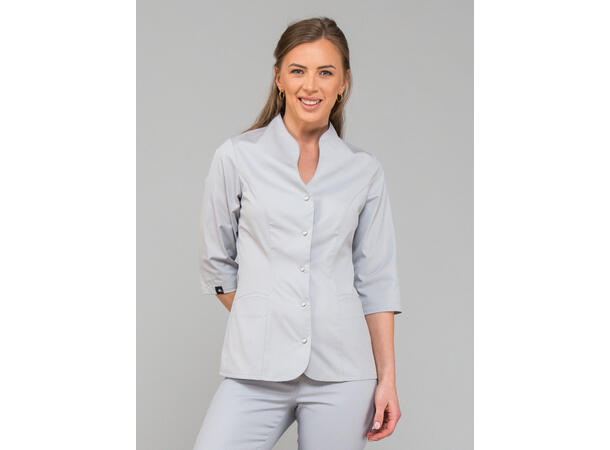 ROZA Dametunika med 3-kvart arm Grey XL 