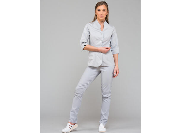 ROZA Dametunika med 3-kvart arm Grey XL 