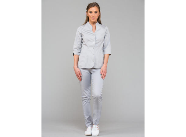 ROZA Dametunika med 3-kvart arm Grey XL 