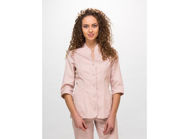 ROZA Dametunika med 3-kvart arm Powder Pink XS 