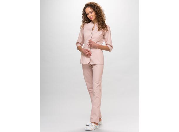 ROZA Dametunika med 3-kvart arm Powder Pink XS 