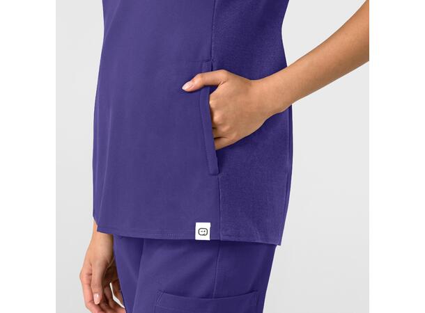 Thrive Dametunika med stretch i siden Grape 3XL 