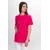 PAULA FLEX Dametunika med rund hals Neon Pink L 