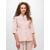 ROZA Dametunika med 3-kvart arm Powder Pink XL 