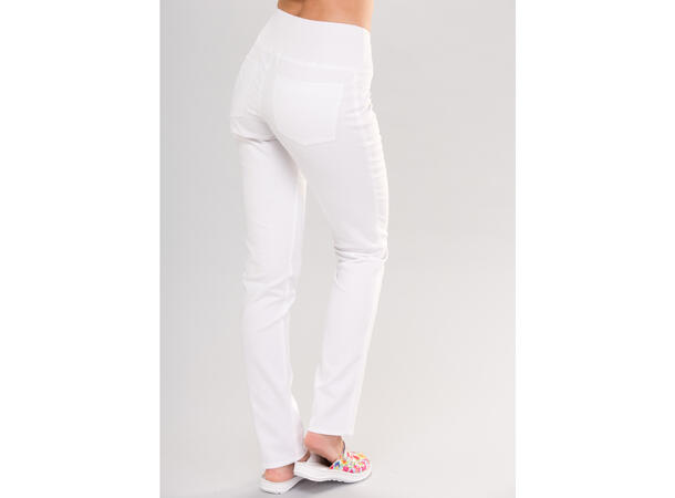 Damejeans med stretch White XS 