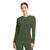 CRFT langermet T-skjorte Olive S 