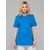 PAULA FLEX Dametunika med rund hals Neon Blue L 