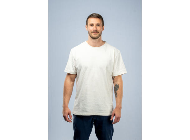 Closed Loop T-Shirt Naturhvit XS 