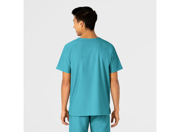 W123 Unisex tunika med 4 lommer Teal Blue XXL 