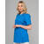 PAULA FLEX Dametunika med rund hals Neon Blue M 