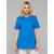 PAULA FLEX Dametunika med rund hals Neon Blue M 