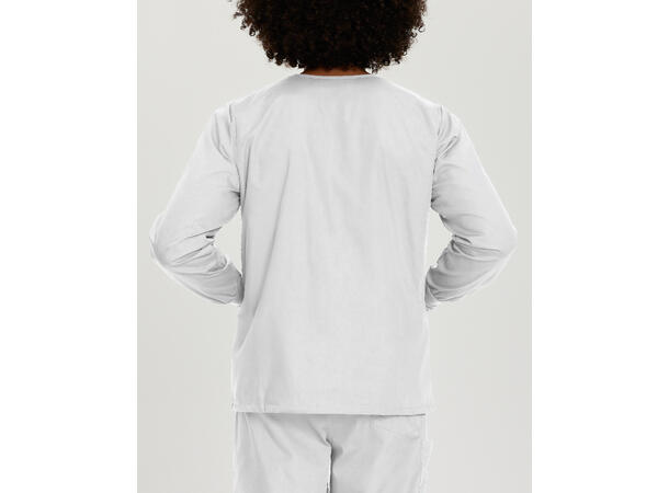 Scrub Zone unisex jakke White S 