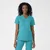 Thrive Dametunika med frontlommer Teal Blue 3XL 