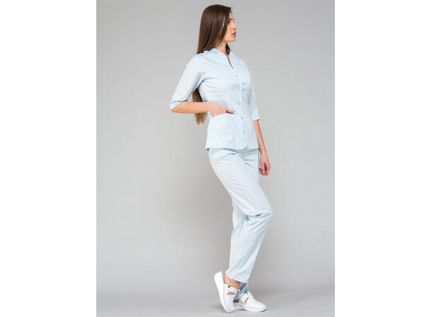 ROZA Dametunika med 3-kvart arm Baby Blue XS 