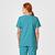 W123 Unisex tunika med 4 lommer Teal Blue XL 