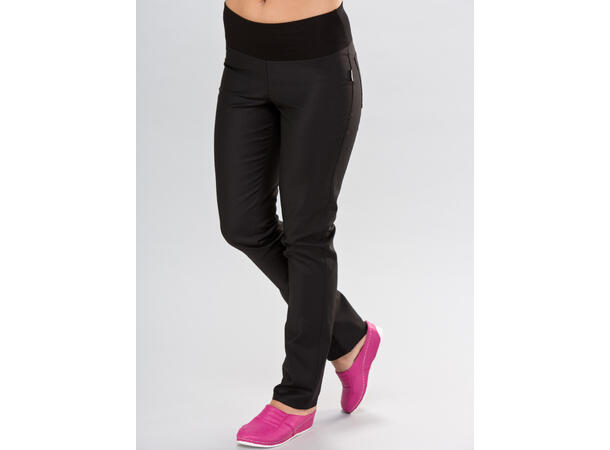 Damejeans med stretch Black XS 