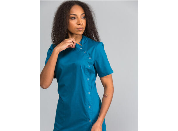 PAULA FLEX Dametunika med rund hals Sea Blue L 