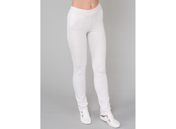 Tights Damebukse med lomme White M 